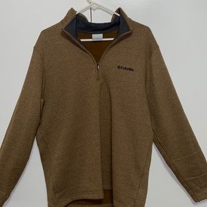 COLUMBIA 1/4 ZIP PULLOVER